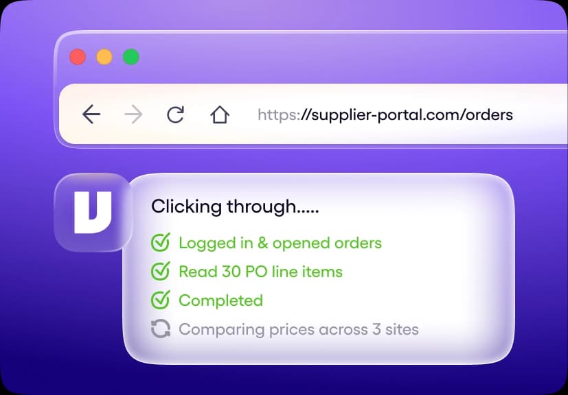 Runs tasks across the web.