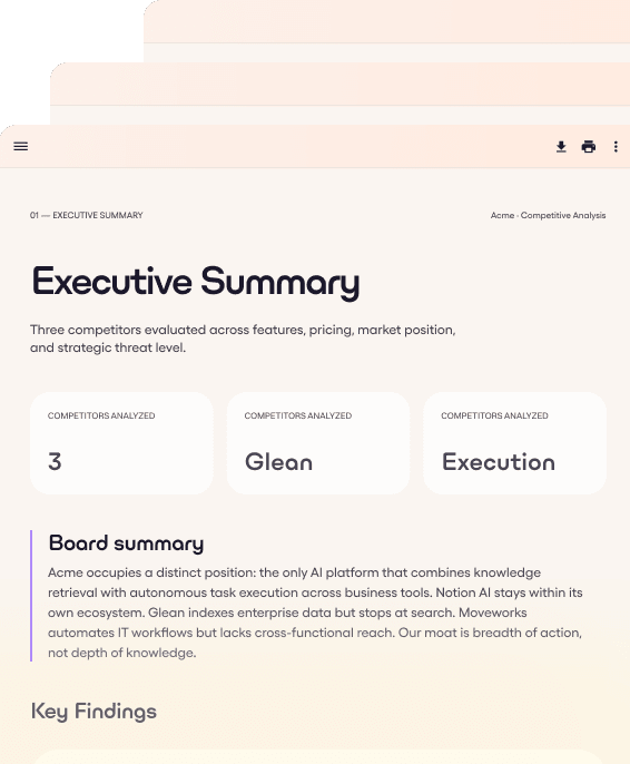 Browser windows and tabs for a multi-surface project