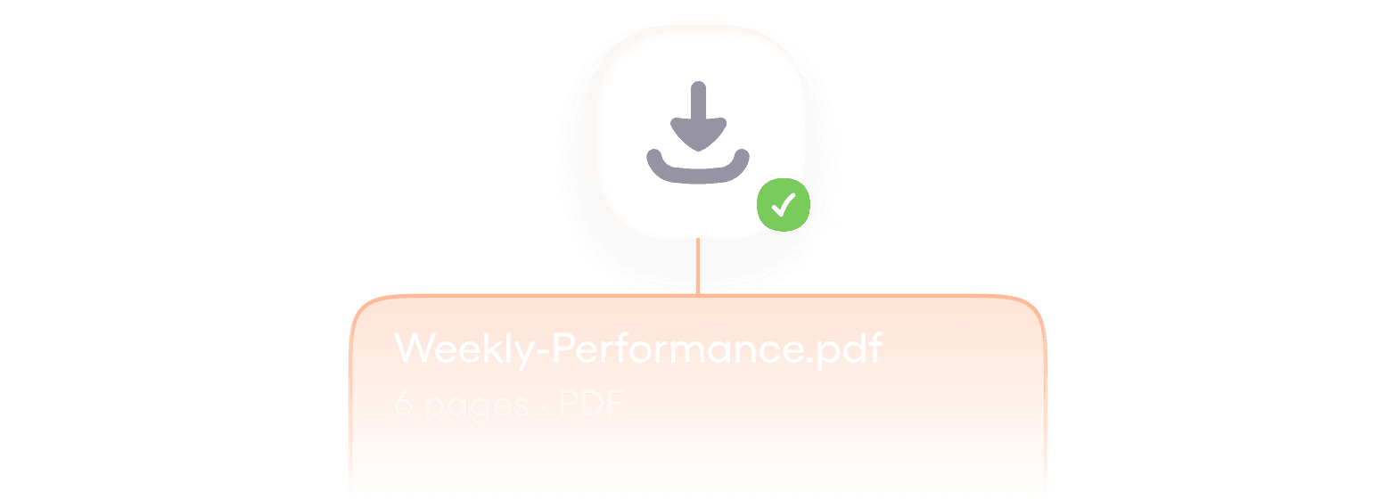 Slack thread where Viktor delivers a finished slide deck
