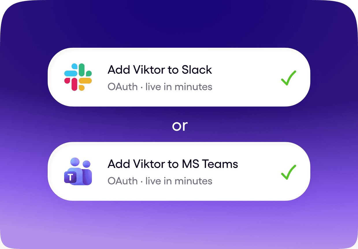 Viktor joins the workspace like a new teammate