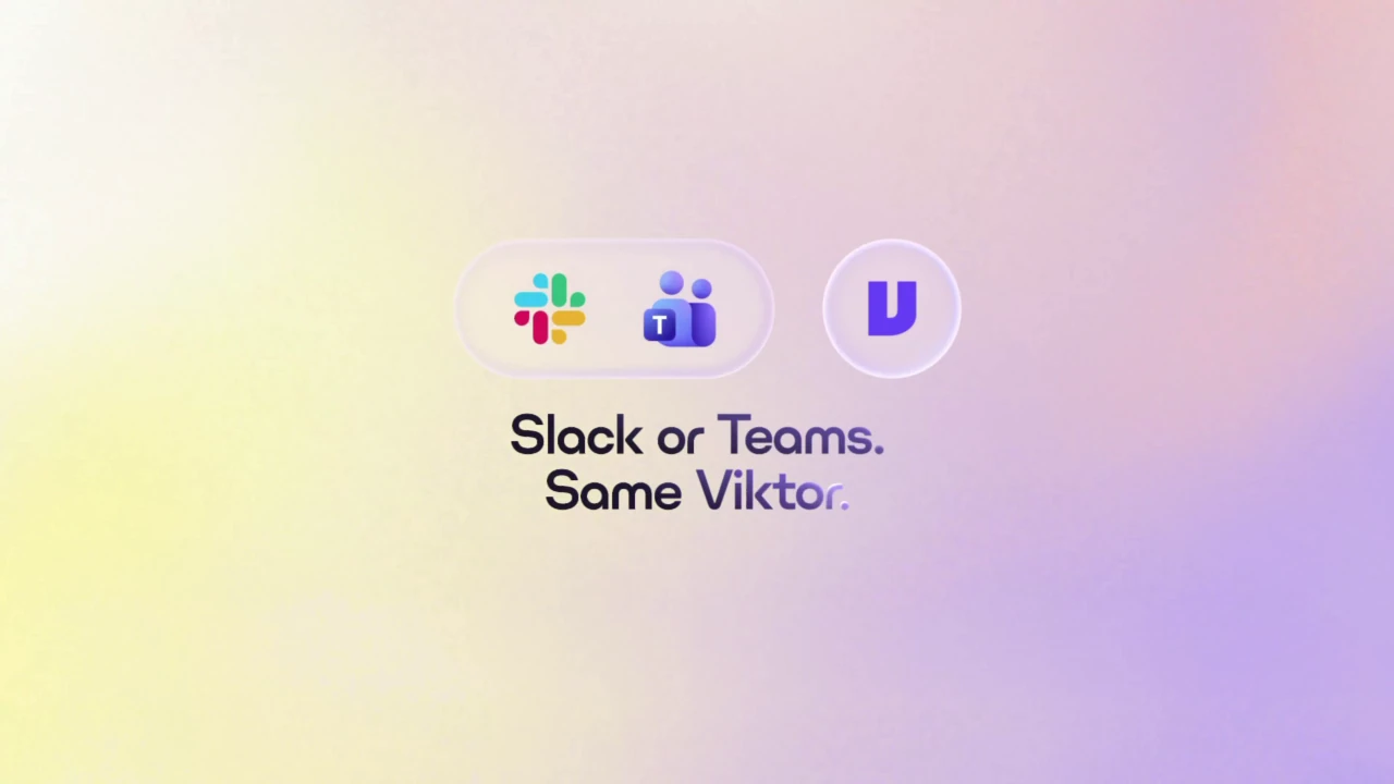 Slack or Teams: the same AI employee available in both